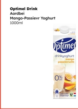 Aanbieding: Optimel Drink Mango - Passievr Yoghurt