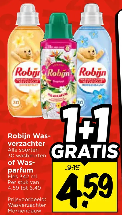 Aanbieding: Wasverzachter of Wasparfum