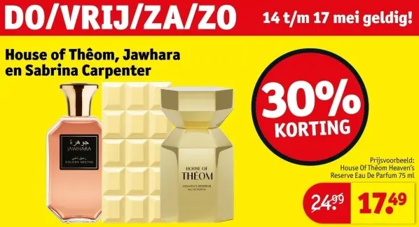 Aanbieding: House of Thêom, Jawhara en Sabrina Carpenter