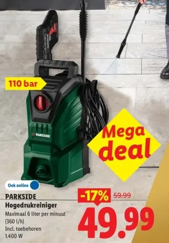 Aanbieding: Hogedrukreiniger