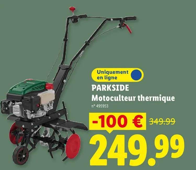 Offre: Motoculteur thermique