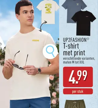 Aanbieding: UP2FASHION® T-shirt met print