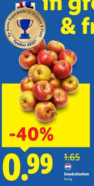 Aanbieding: Goudreinetten