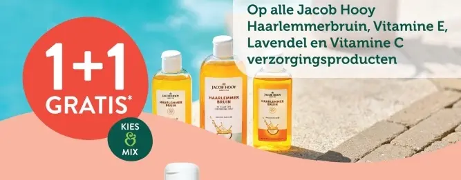 Promotie: Jacob Hooy Haarlemmerbruin, Vitamine E, Laven