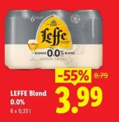 Aanbieding: LEFFE Blond