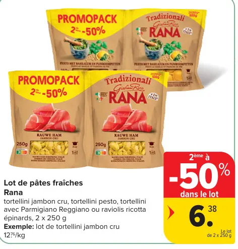Offre: Pâtes fraîches