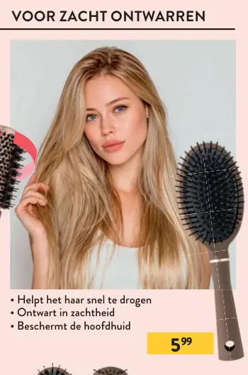 Promotie: Haarborstel
