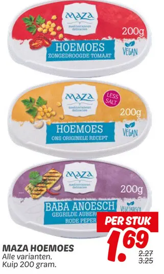Aanbieding: Maza hoemoes