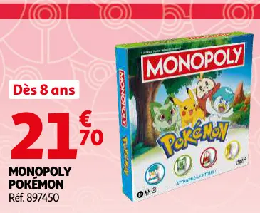 Offre: Monopoly Pokémon
