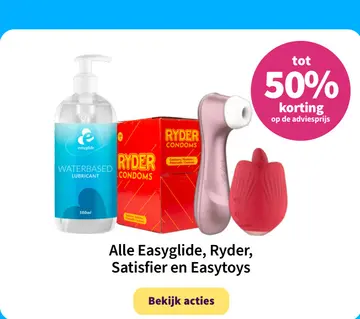 Aanbieding: Alle Easyglide, Ryder, Satisfier en Easytoys
