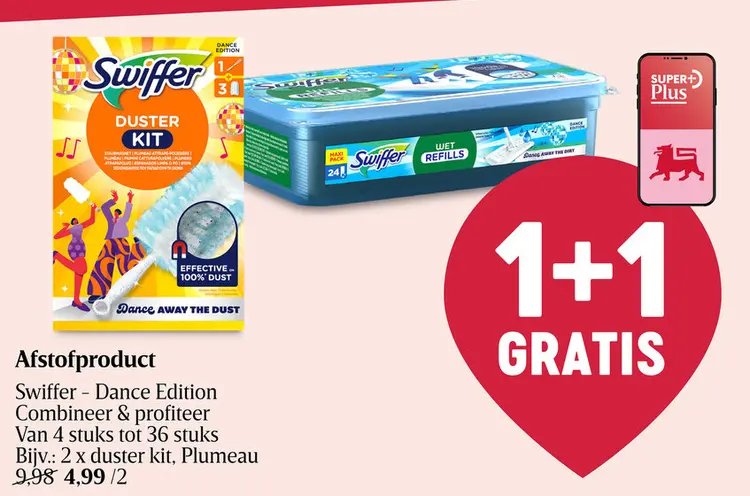 Promotie: Afstofproduct Swiffer - Dance Edition