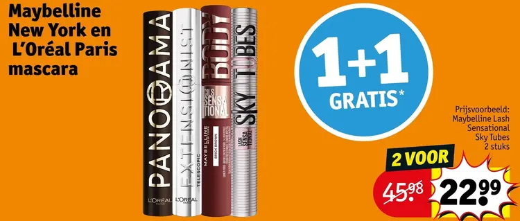 Aanbieding: Mascara