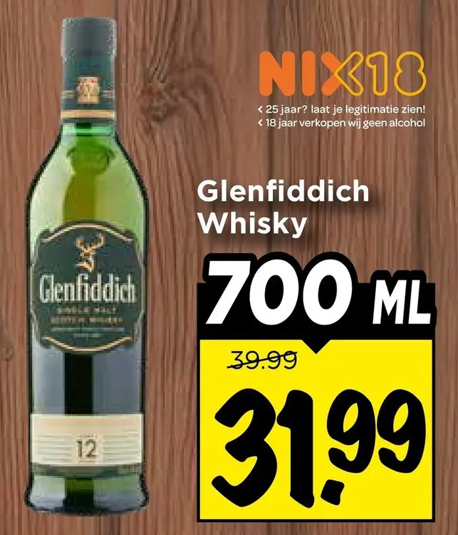 Aanbieding: Glenfiddich Whisky