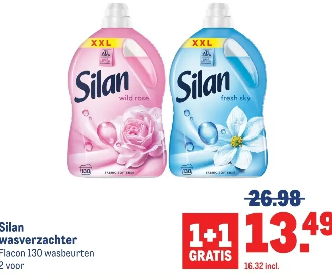 Aanbieding: Silan wasverzachter