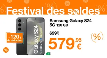 Offre: Samsung Galaxy S24