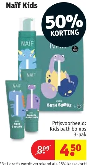 Promotie: Kids bath bombs