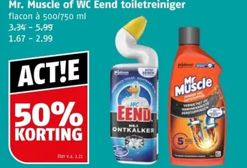 Aanbieding: Mr. Muscle of WC Eend toiletreiniger