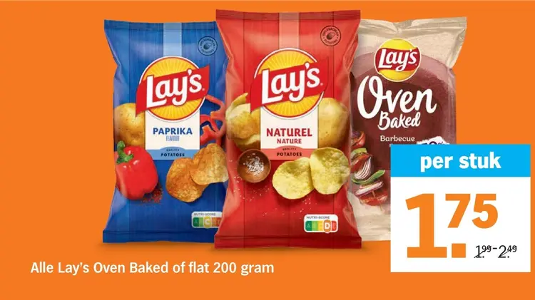 Aanbieding: Oven Baked of flat
