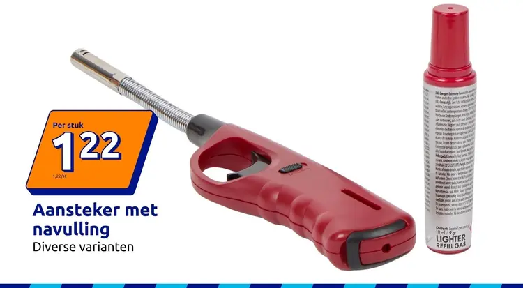 Aanbieding: Aansteker met navulling