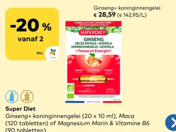 Aanbieding: Ginseng+ koninginnengelei