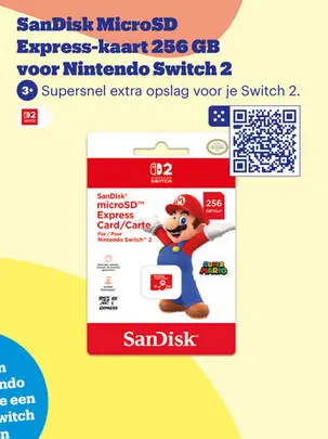 Aanbieding: SanDisk MicroSD Express-kaart