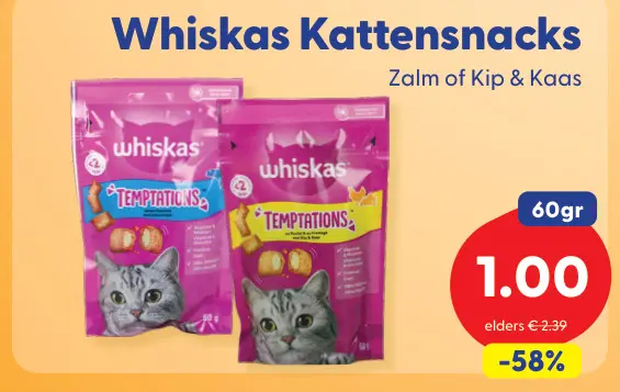 Aanbieding: Kattensnacks