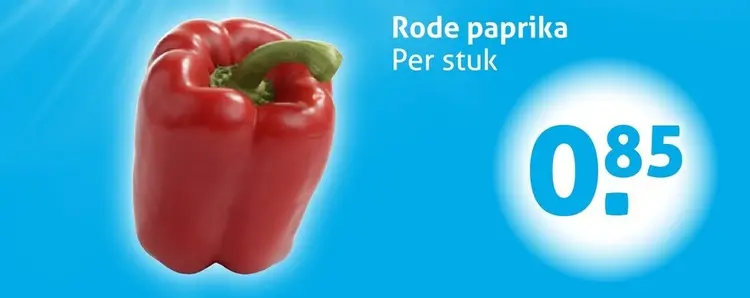 Aanbieding: Rode paprika