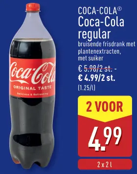 Promotie: Coca-Cola regular
