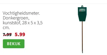 Aanbieding: Vochtigheidsmeter