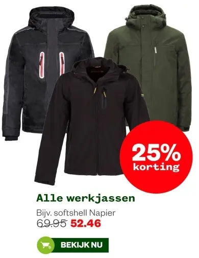 Aanbieding: Alle werkjassen