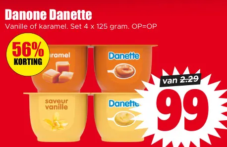 Aanbieding: Danette