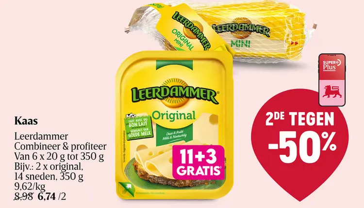 Aanbieding: Kaas Leerdammer