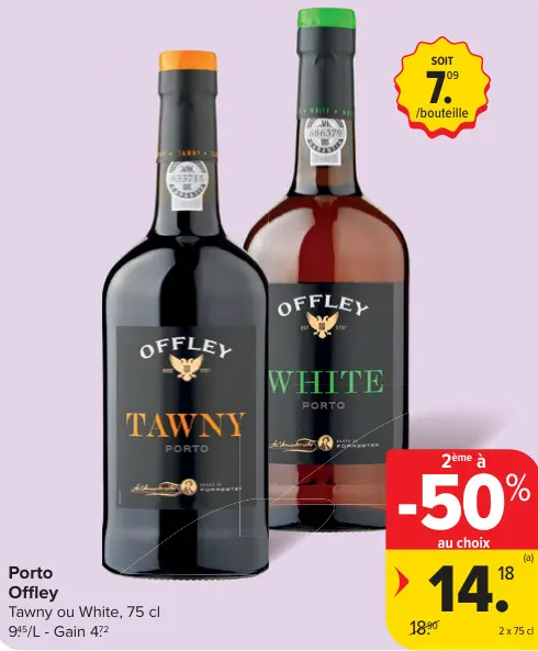 Offre: Porto Tawny ou White