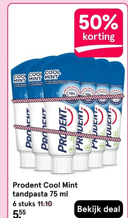 Aanbieding: Cool Mint tandpasta