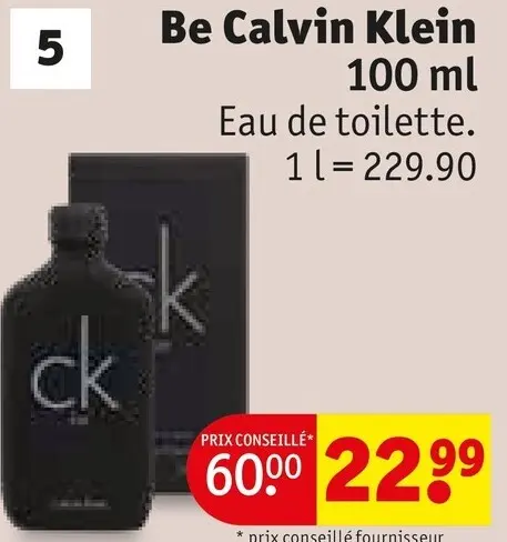 Offre: Be Eau de toilette