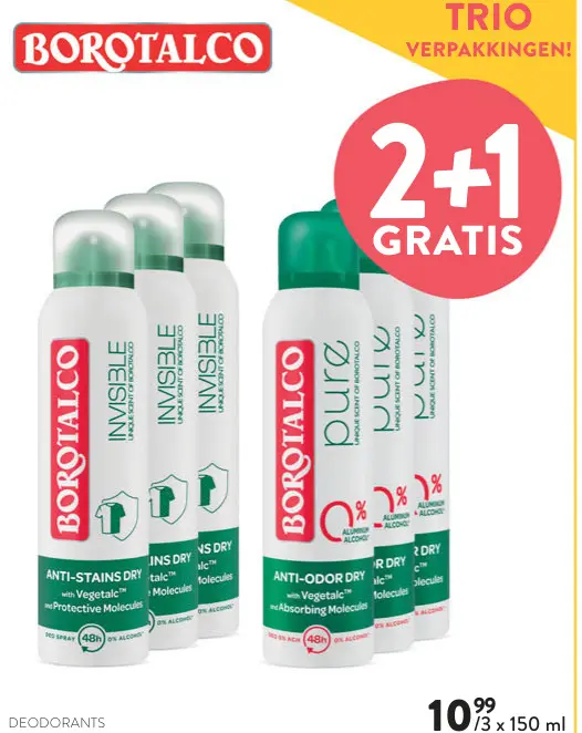 Aanbieding: Deodorants