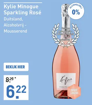 Aanbieding: Kylie Minogue Sparkling Rosé