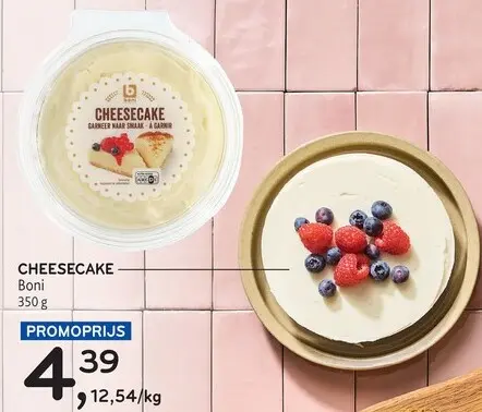 Promotie: Cheesecake