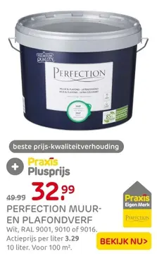Aanbieding: Perfection muur- en plafondverf