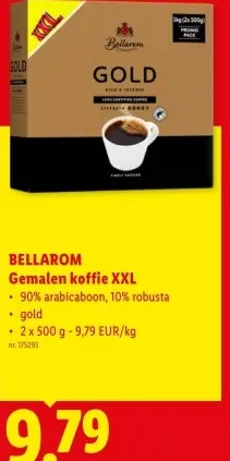 Promotie: Gemalen koffie XXL