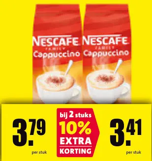 Aanbieding: Cappuccino