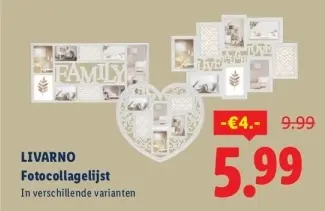 Aanbieding: Fotocollagelijst
