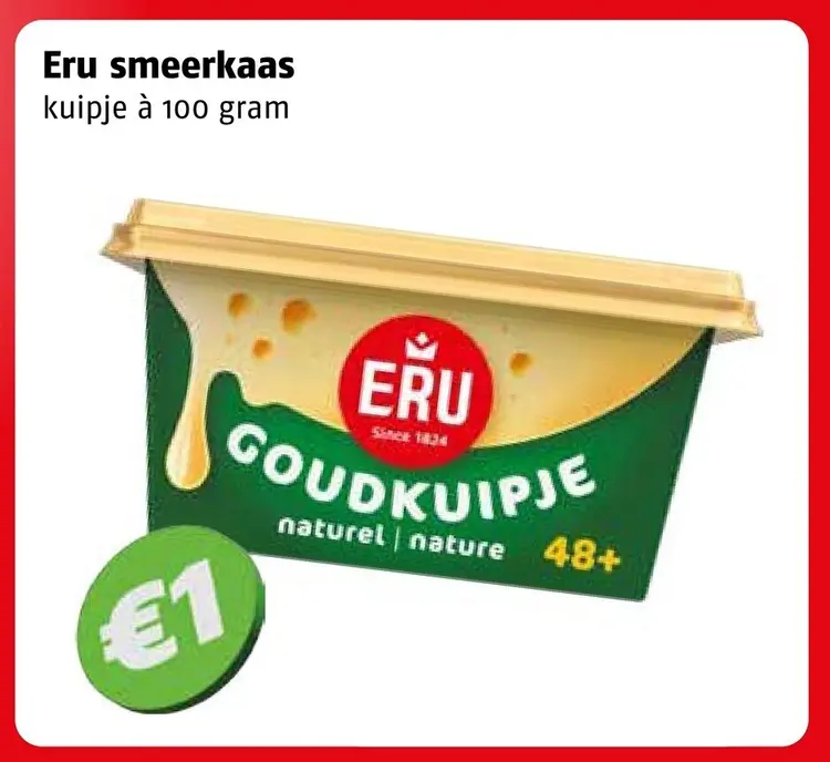 Aanbieding: Eru smeerkaas