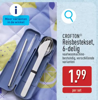 Promotie: Reisbestekset