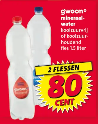 Aanbieding: mineraalwater