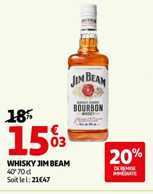 Offre: Whisky JIM BEAM