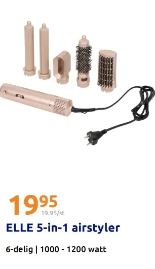 Promotie: ELLE 5-in-1 airstyler