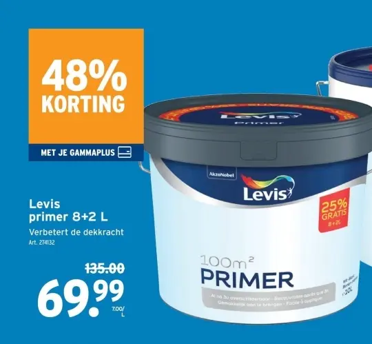 Promotie: Levis primer