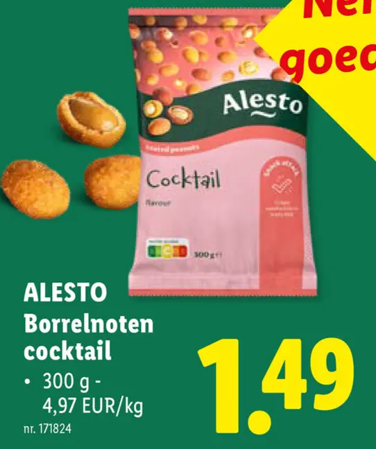 Promotie: Borrelnoten cocktail