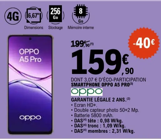Promotie: OPPO A5 Pro